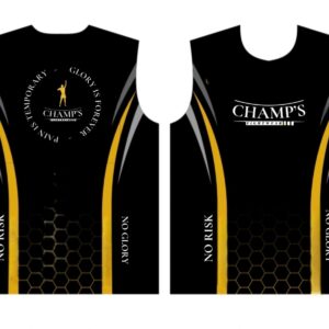 Champs Shirt Black GOLD Edition
