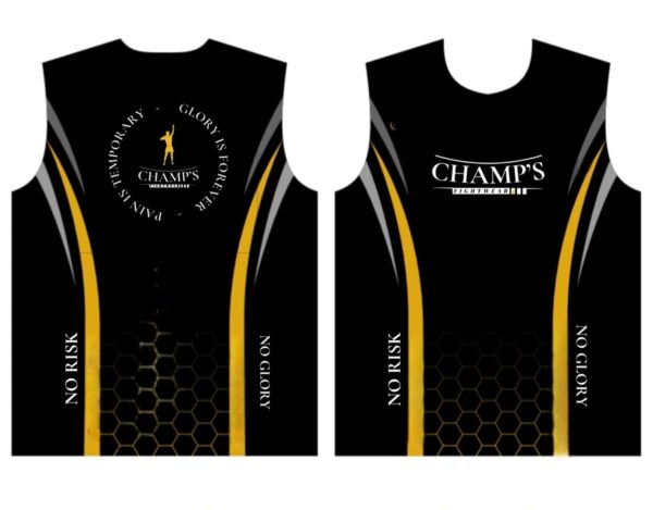 Champs Shirt Black GOLD Edition