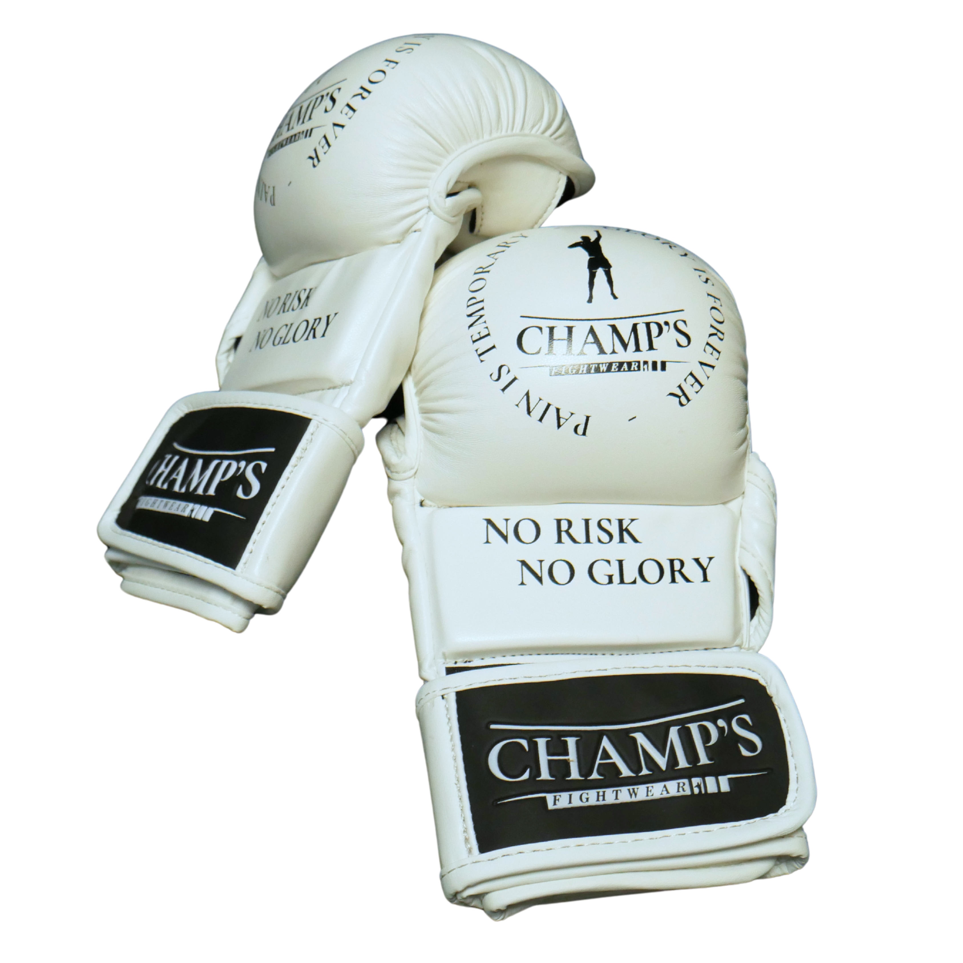 Champs MMA Gloves – White Edition