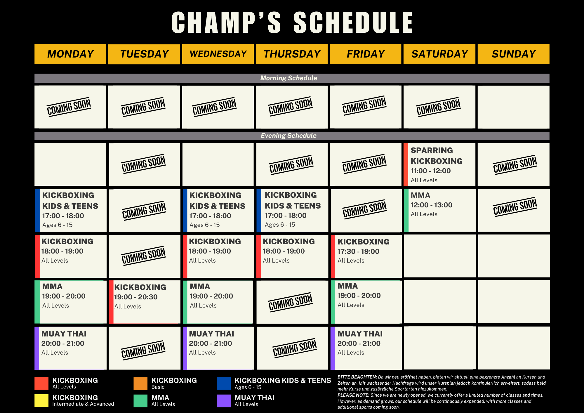 champs kickboxing berlin mma berlin muay thai berlin