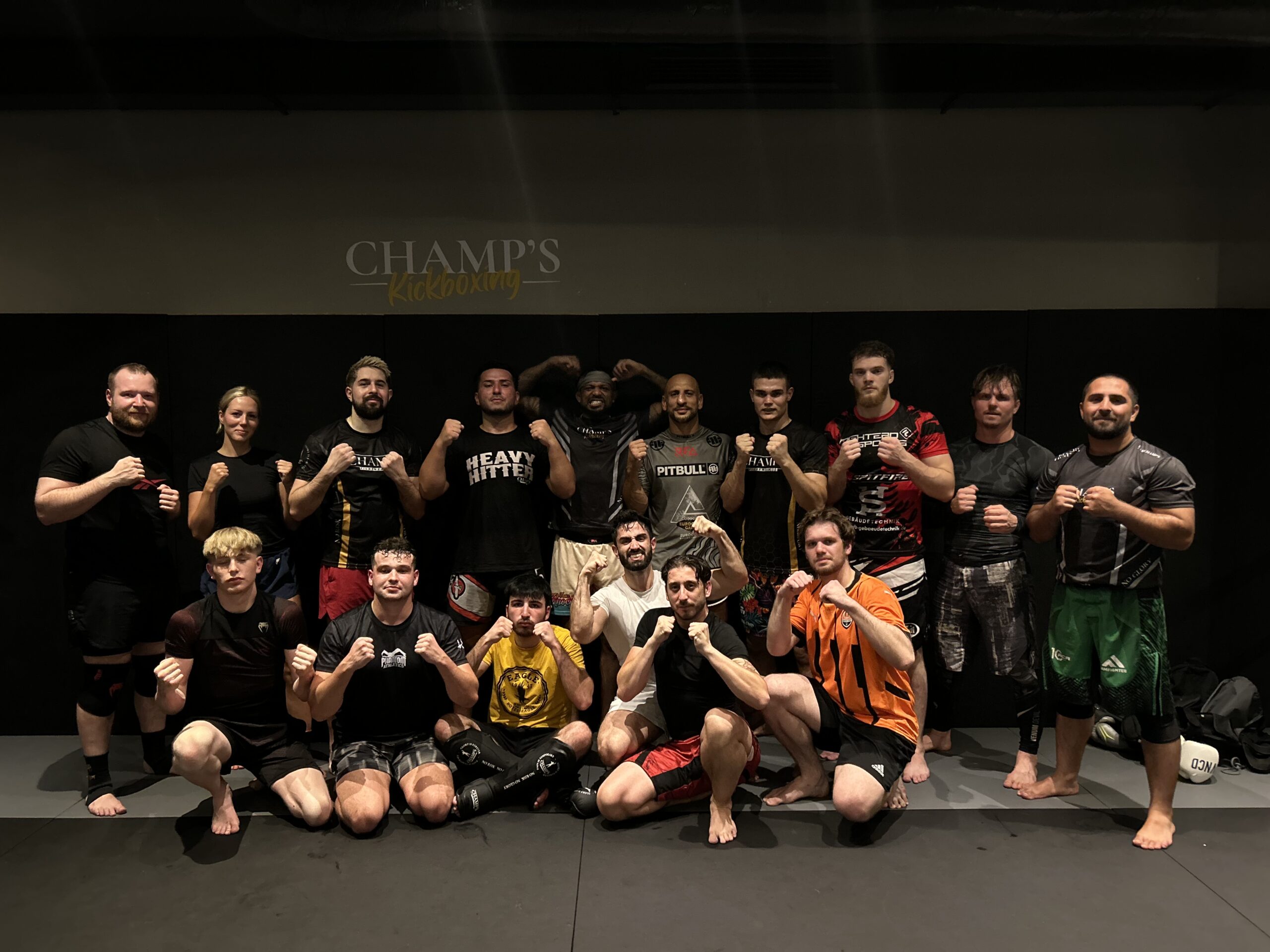 michal johnson ufc fighter at champs kickboxing berlin