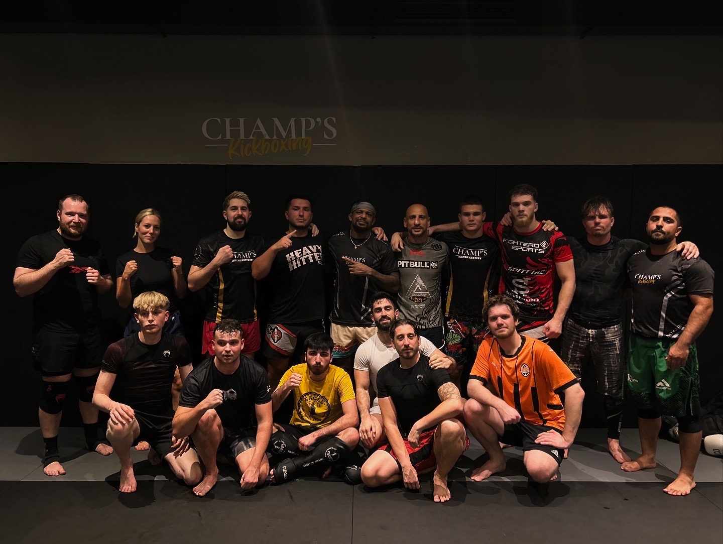 michal johnson ufc fighter at champs kickboxing mma berlin