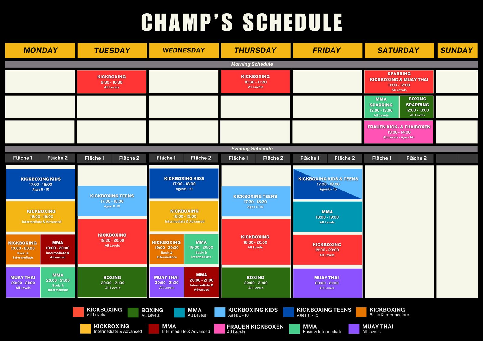 kampfsport studio berlin, kickboxen berlin, boxen berlin, mma berlin, kickboxing berlin, thaiboxen berlin, muay thai berlin, champs kickboxing shedule.jpg